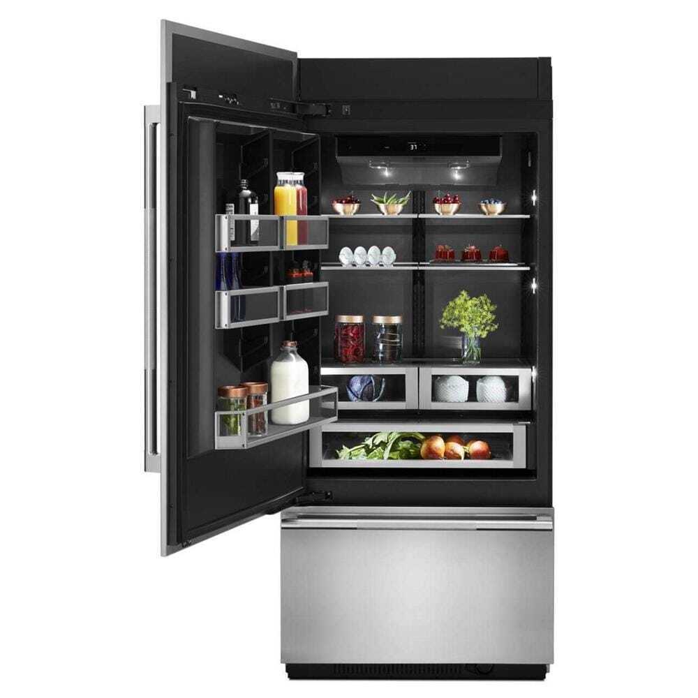 36 Panel-Ready Built-In Bottom-Freezer Refrigerator (Left-Hand Door Swing)