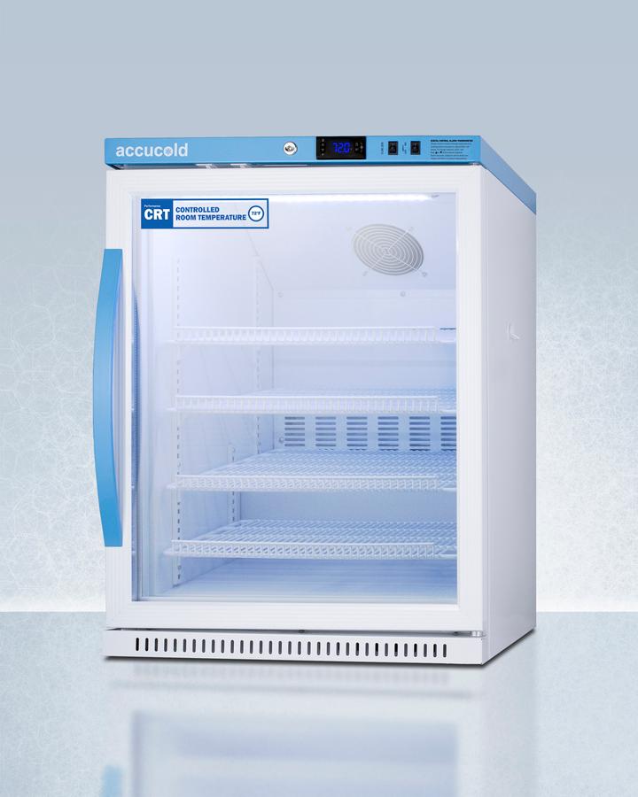6 CU.FT. Upright Controlled Room Temperature Cabinet, ADA Height