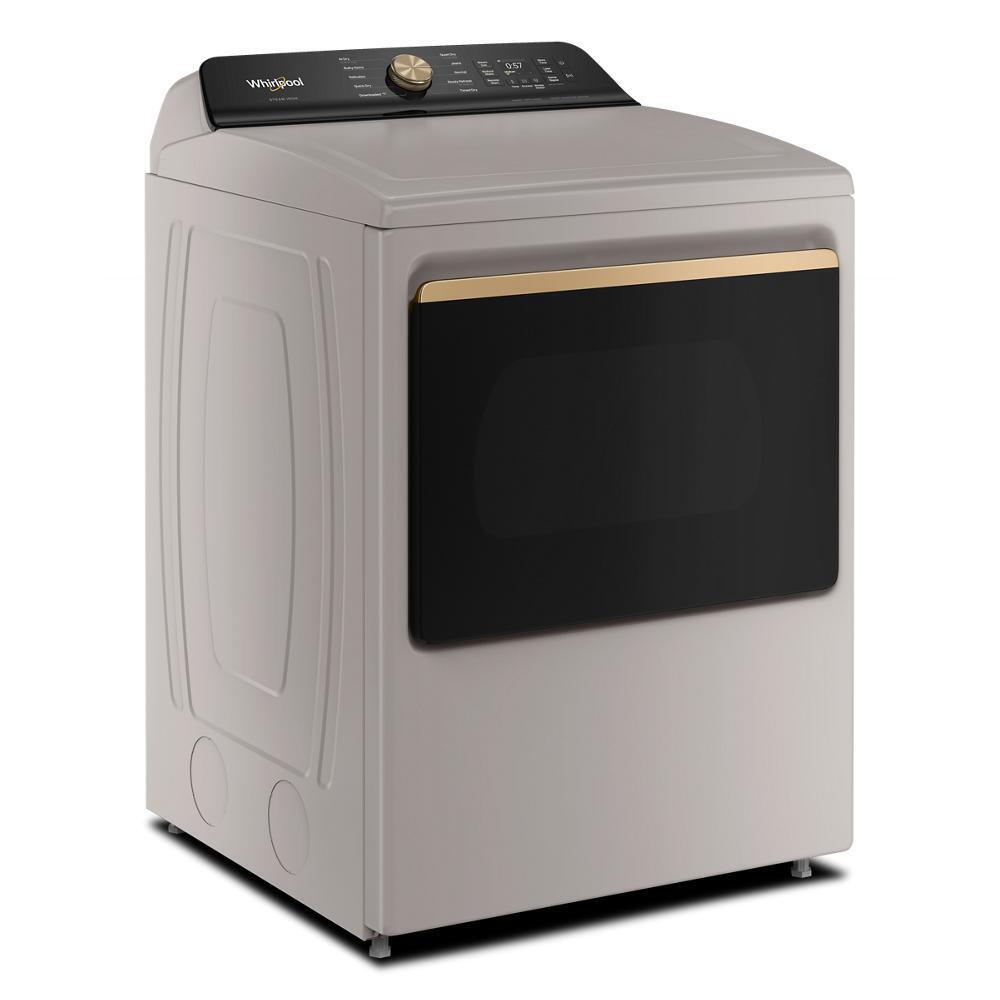 7.5 cu. ft. Smart Electric Top Load Dryer with Steam Iron and AI Dry