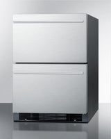 24" Wide 2-drawer Refrigerator-freezer