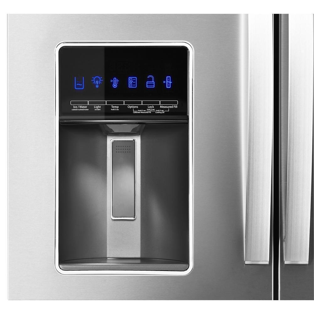 36-inch Wide 4-Door Refrigerator with Exterior Drawer - 26 cu. ft.