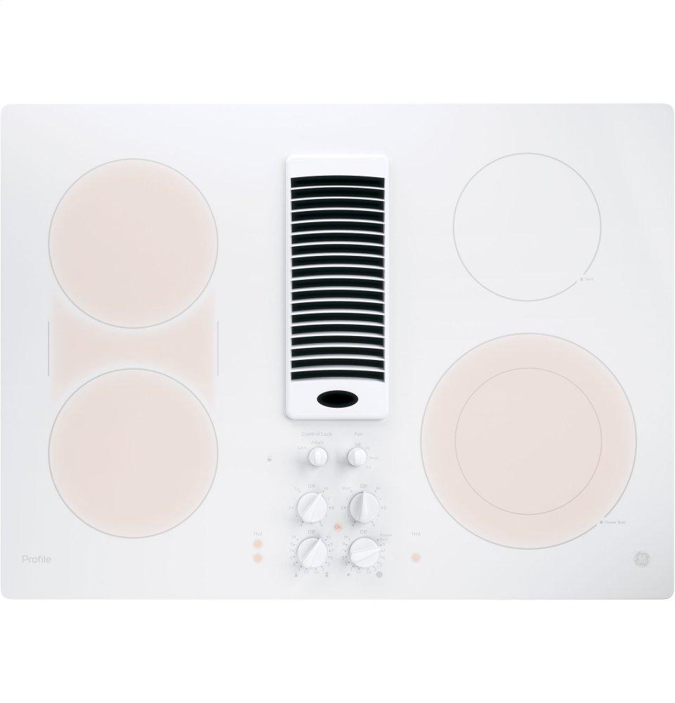 GE Profile™ 30" Downdraft Electric Cooktop