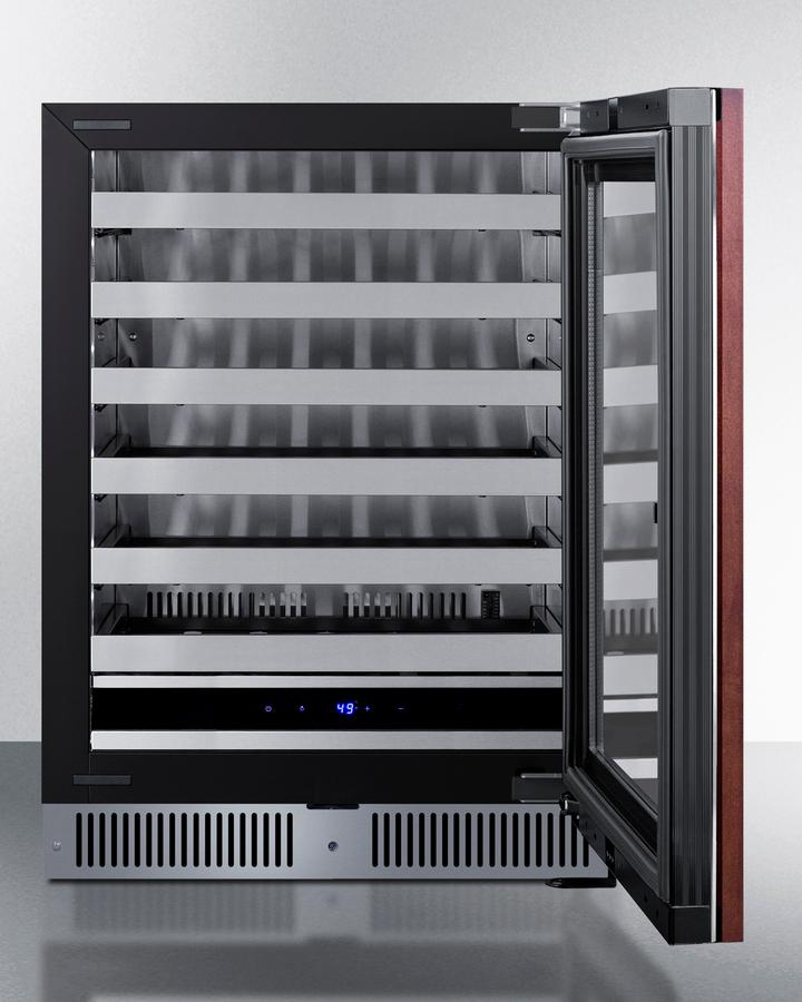 24" Wide Built-in Wine Cellar (panel Not Included)