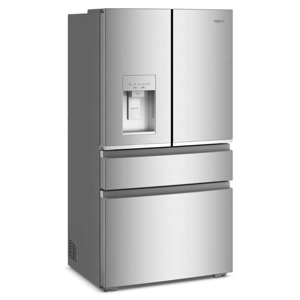 Whirlpool® 36-inch True Counter Depth 4-Door French Door Refrigerator with Nugget Ice - 22 cu. ft.
