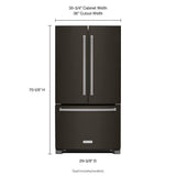 20 cu. ft. 36-Inch Width Counter-Depth French Door Refrigerator with Interior Dispense and PrintShield™ Finish