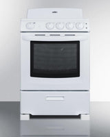 24" Wide Electric Smooth-top Range