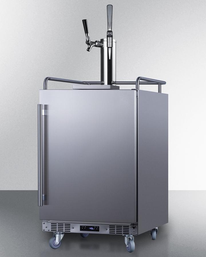 24" Wide Built-in Cold Brew/nitro Coffee Kegerator
