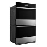 NOIR™ 30" Double Wall Oven with V2™ Vertical Dual-Fan True Convection with Advanced Temperature Precision