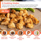 30 in. 5 Burner 6.3 cu. ft. Slide-in Electric Range with True European Convection