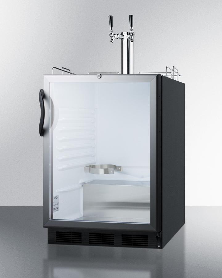 24" Wide Built-in Beer Dispenser, ADA Compliant