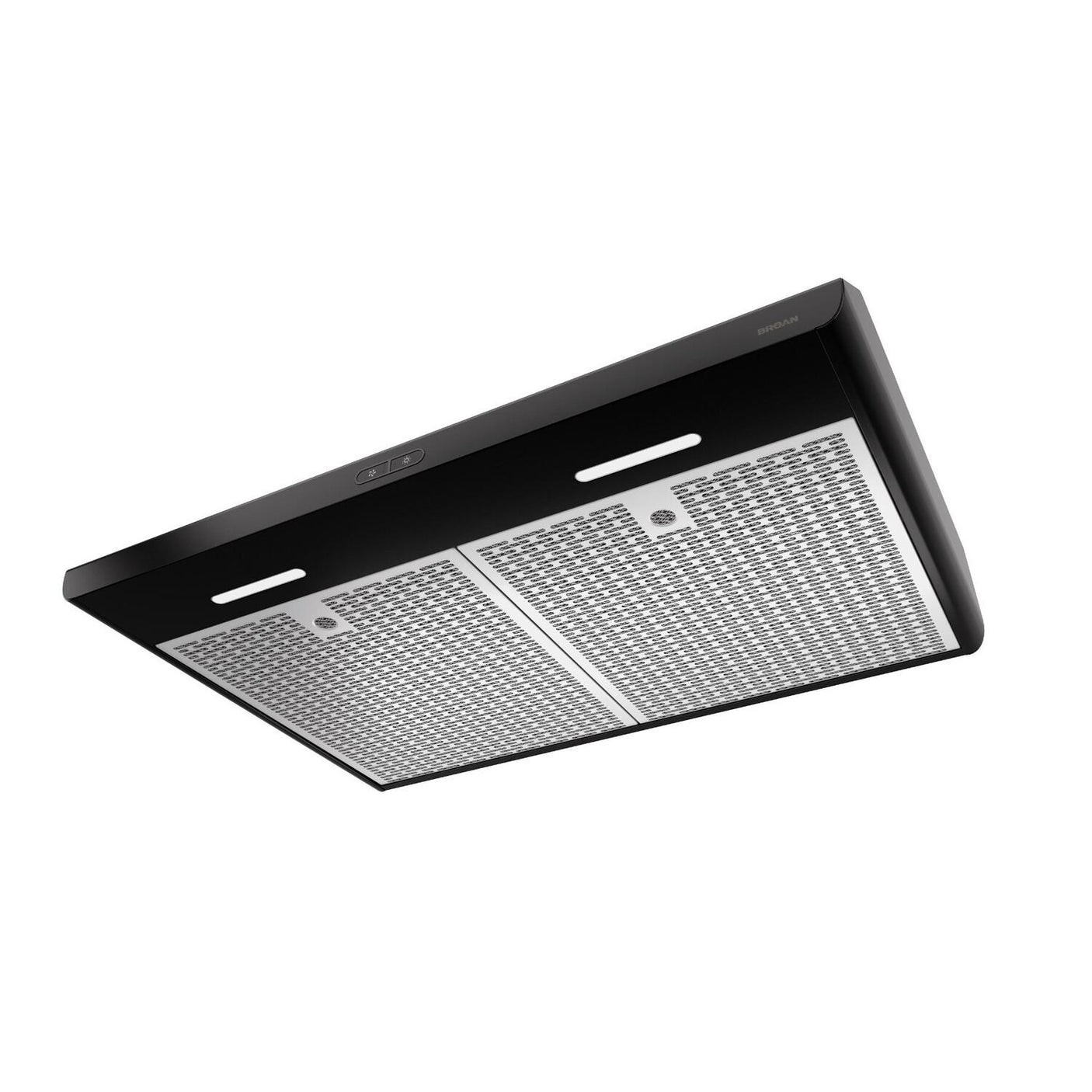 **DISCONTINUED** Broan® Sahale 30-Inch Convertible Under-Cabinet Range Hood, ENERGY STAR®, 375 Max Blower CFM, Black