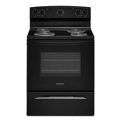 Amana® 30-Inch Electric Range with Extra-Large Oven Window