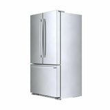 800 Series French Door Bottom Mount Refrigerator 36'' Easy clean stainless steel B21CT80SNS