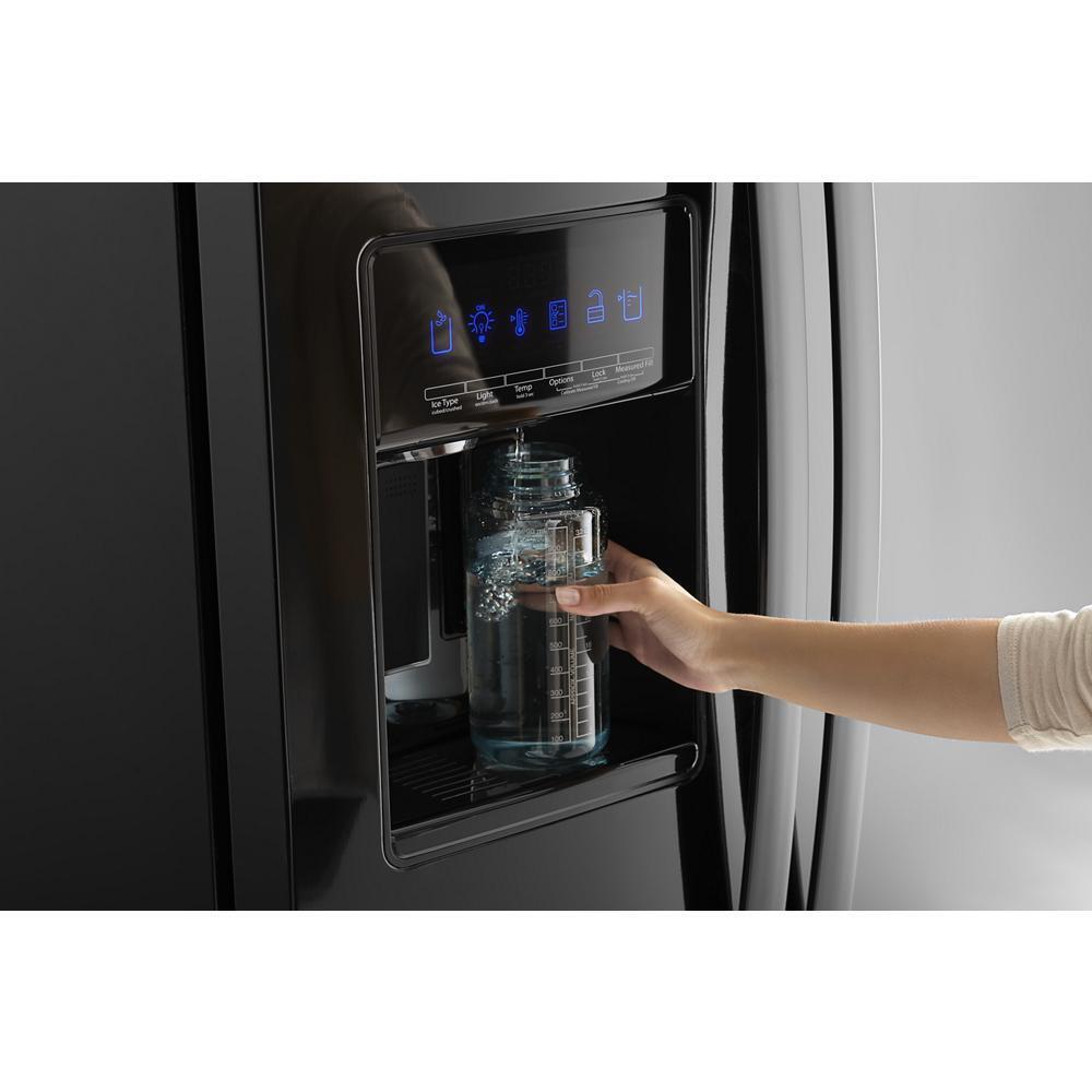 36-inch Wide Side-by-Side Refrigerator - 28 cu. ft.