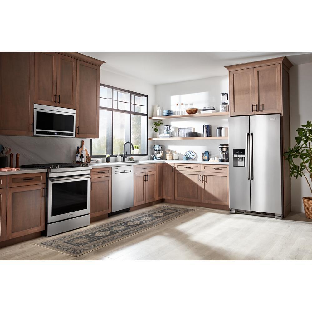 36-Inch Wide Side-by-Side Refrigerator - 25 Cu. Ft.