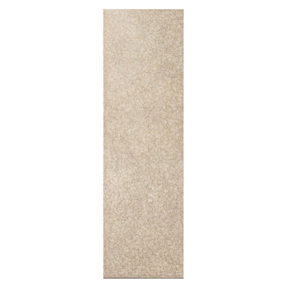 24" Elements Collection Eggshell Crackle Taupe Custom Column Panel