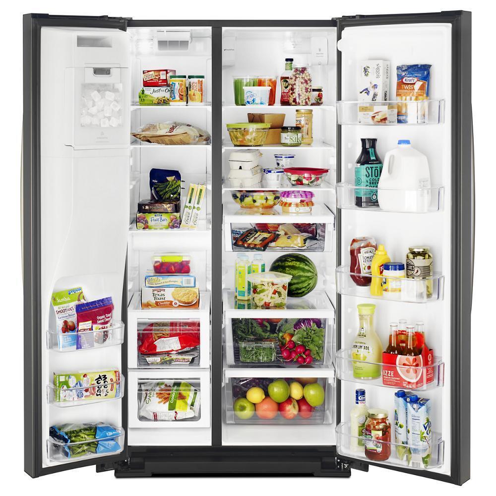 36-inch Wide Side-by-Side Refrigerator - 28 cu. ft.