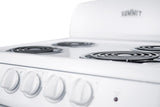 24" Wide Electric Coil Range