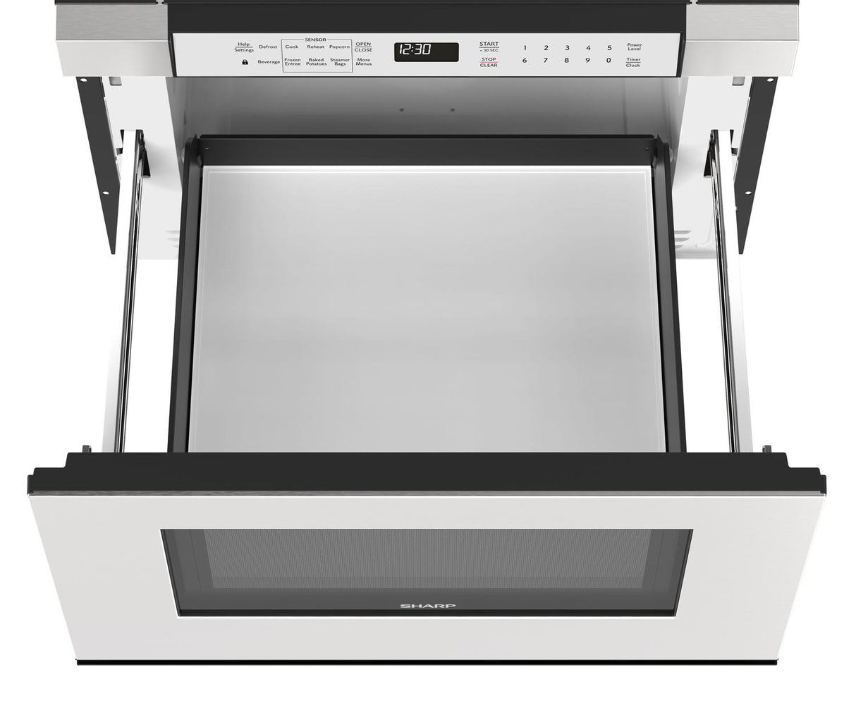 Sharp 24 in. 1.2 cu. ft. Built-In Microwave Drawer™ Oven in Stainless Steel