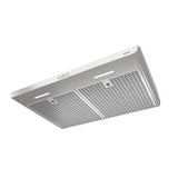 Broan® Sahale 30-Inch Convertible Under-Cabinet Range Hood, 375 Max Blower CFM, Stainless Steel