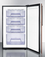 20" Wide Built-in All-freezer, ADA Compliant