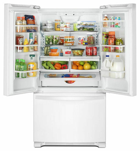33-inch Wide French Door Refrigerator - 22 cu. ft. - White