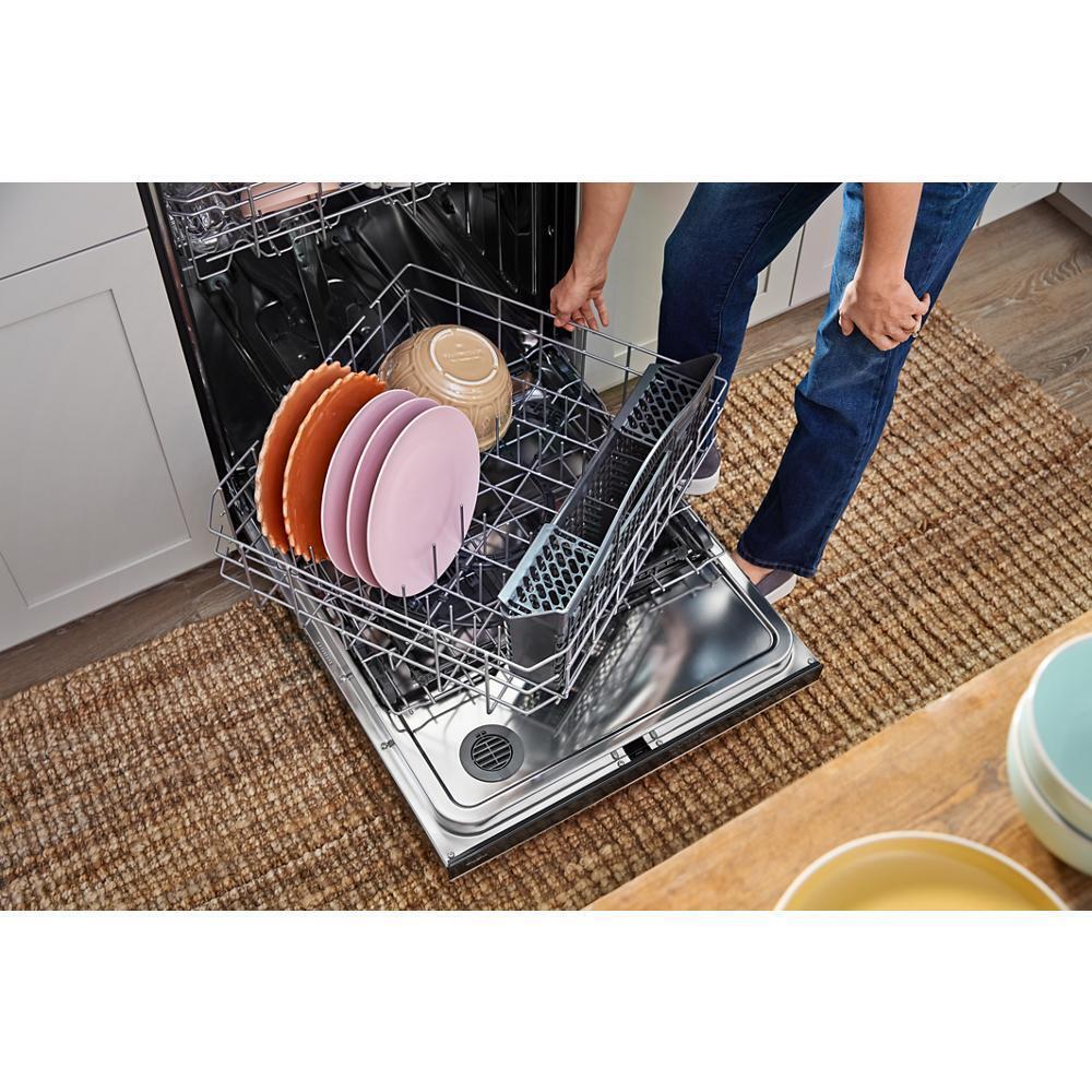 24" Stainless Steel Dishwasher with Spin&Load Rack and AI Intelligent Wash - 50 dBA