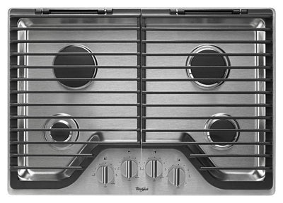 30 inch Gas Cooktop with EZ-2-Lift Hinged Cast-Iron Grates