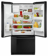 33- Inch Wide French Door Refrigerator with Beverage Chiller™ Compartment - 22 Cu. Ft. - Black