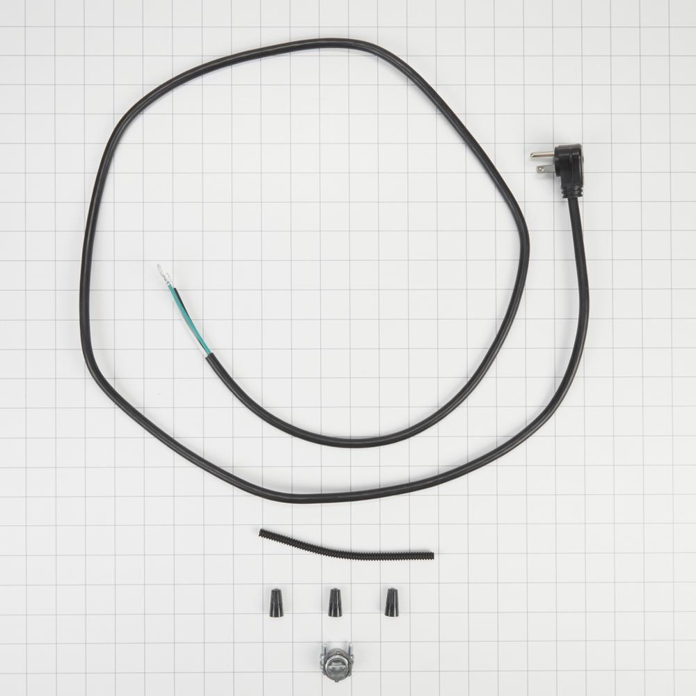 6' Dishwasher Power Cord 3 Wire 15 Amp
