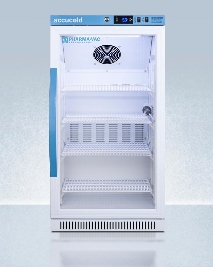2.83 CU.FT. Vaccine Refrigerator, ADA Height