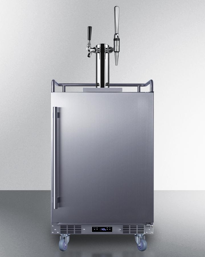 24" Wide Built-in Cold Brew/nitro Coffee Kegerator