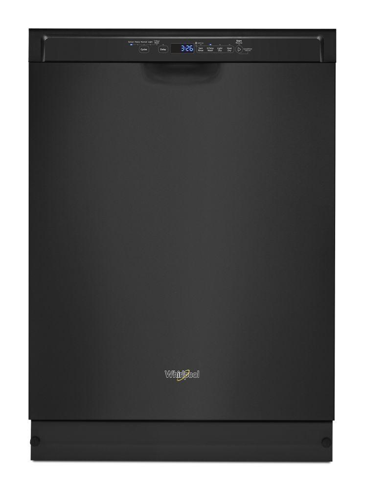Stainless steel dishwasher with third level rack