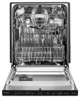 44 DBA Dishwashers with Clean Water Wash System and PrintShield Finish, Pocket Handle Stainless Steel with PrintShield™ Finish