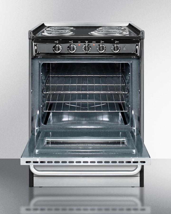 24" Wide Electric Coil Range