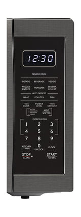 Sharp 1.4 cu. ft. 1100W Black Stainless Steel Countertop Microwave Oven