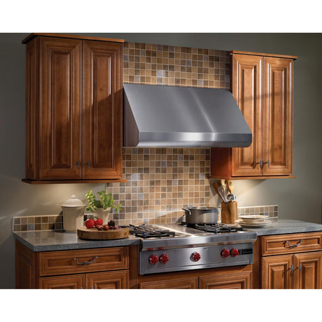 **DISCONTINUED** Broan® 30-Inch Canopy Wall-Mount Range Hood Shell w/ External Blower, Stainless Steel
