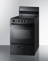 24" Wide Electric Smooth-top Range