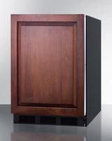 24" Wide Refrigerator-freezer, ADA Compliant (panel Not Included)