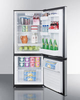 24" Wide Bottom Freezer Refrigerator