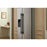 20.8 Cu. Ft. Counter-Depth Side-by-Side Refrigerator with Exterior Ice and Water Dispenser in PrintShield™ Finish