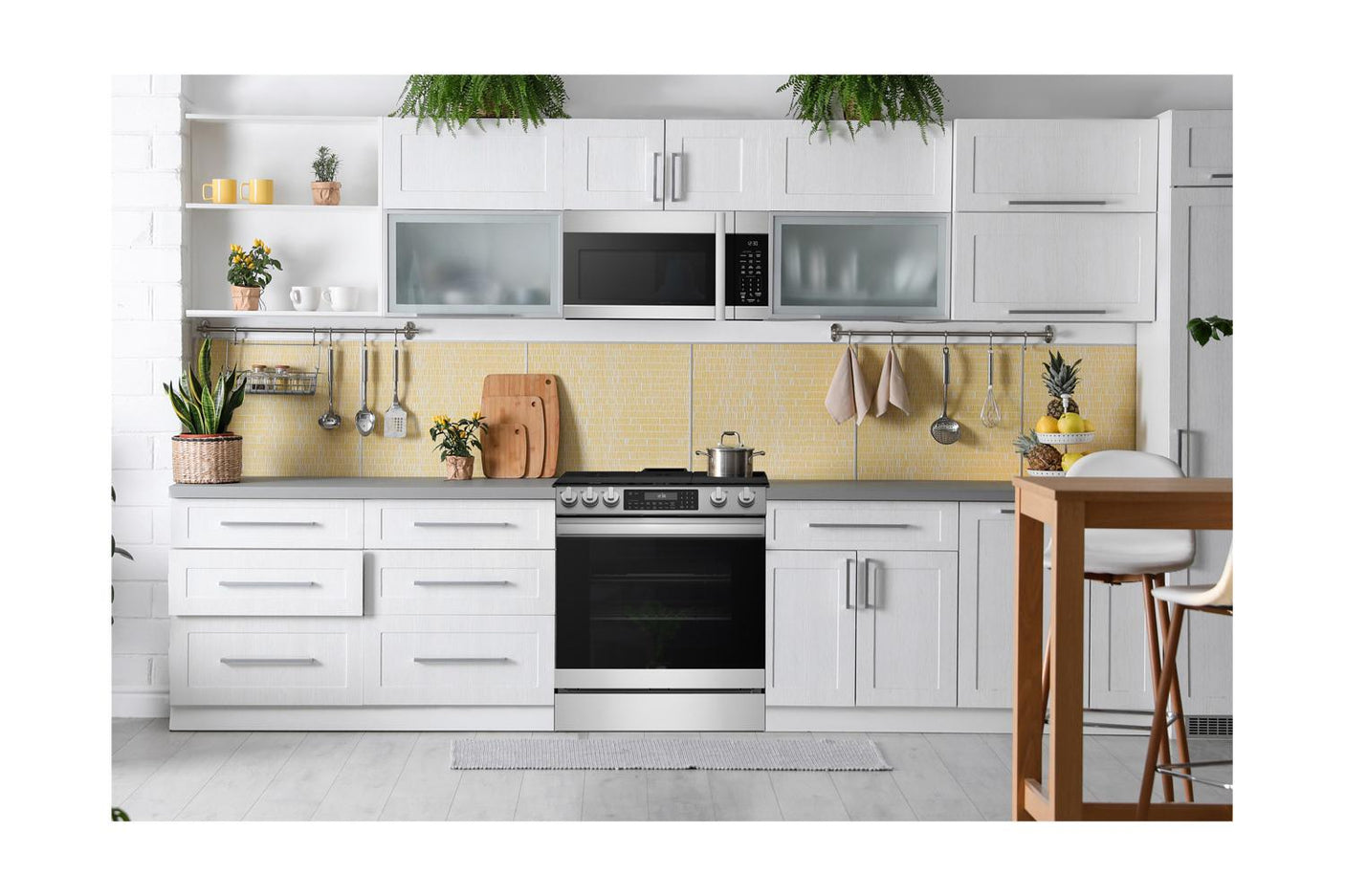 30 in. Gas Convection Slide-In Range with Air Fry