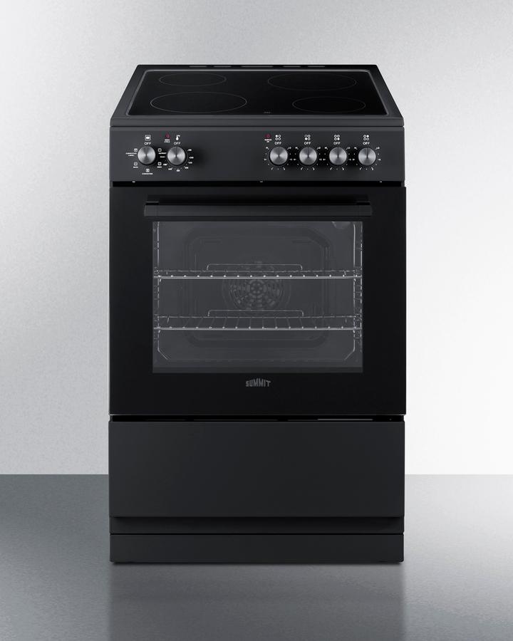 24" Wide Electric Smooth-top Range