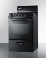 24" Wide Electric Smooth-top Range