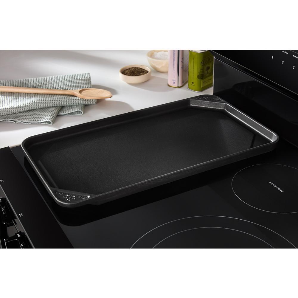 30-inch Electric Smart Range with Air Cooking Technology, No Preheat Air Fry, High Speed Preheat Oven, WipeClean™ Coating, and Steam/Self Clean