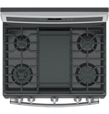 GE Profile™ 30" Smart Free-Standing Gas Convection Range with Warming Drawer