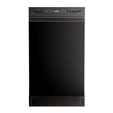 Midea 18" Front Control Dishwasher with Heated Dry