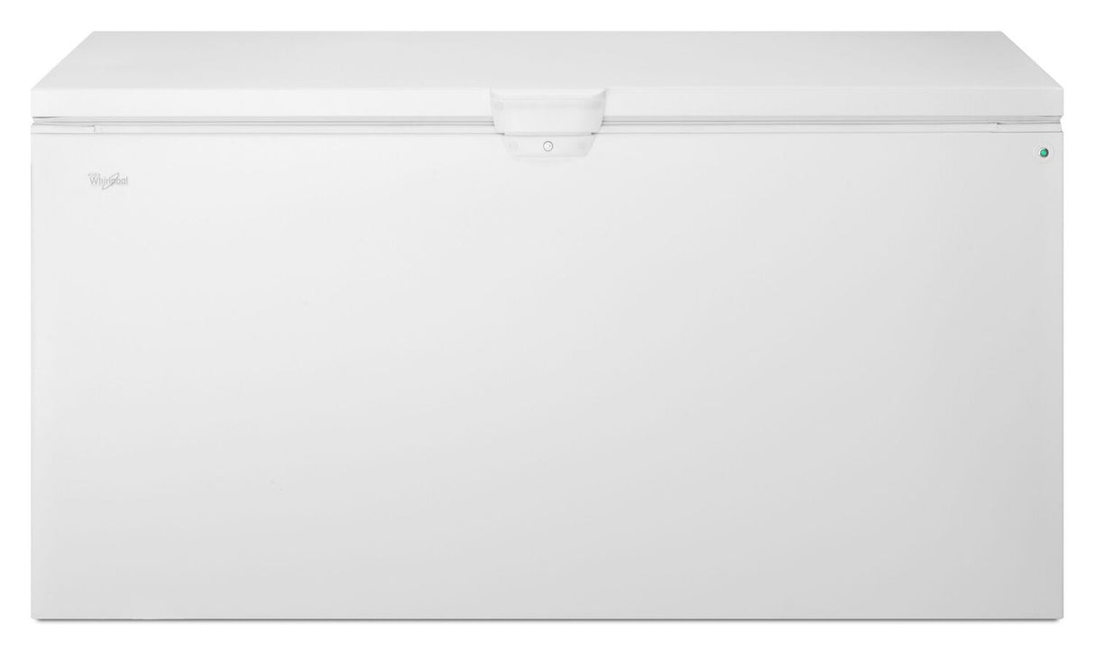 22 cu. ft. Chest Freezer with Extra-Large Capacity and Temperature Alarm White