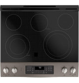 GE® 30" Slide-In Electric Convection Range