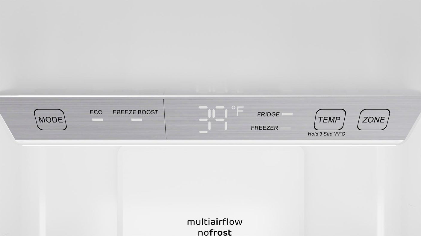 Sharp 24 in. Bottom-Freezer Counter-Depth Refrigerator